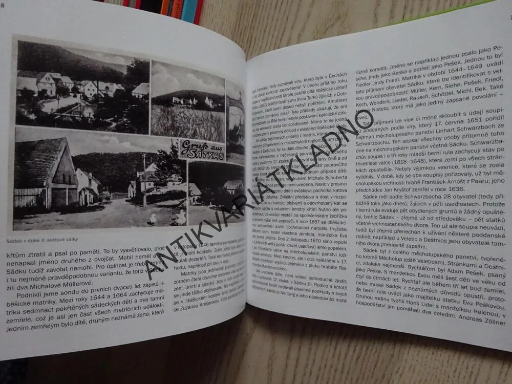 DEŠTNICE, SÁDEK, NOVÁ HOSPODA, 1368-2018, BOHUMÍR ROEDL, **an