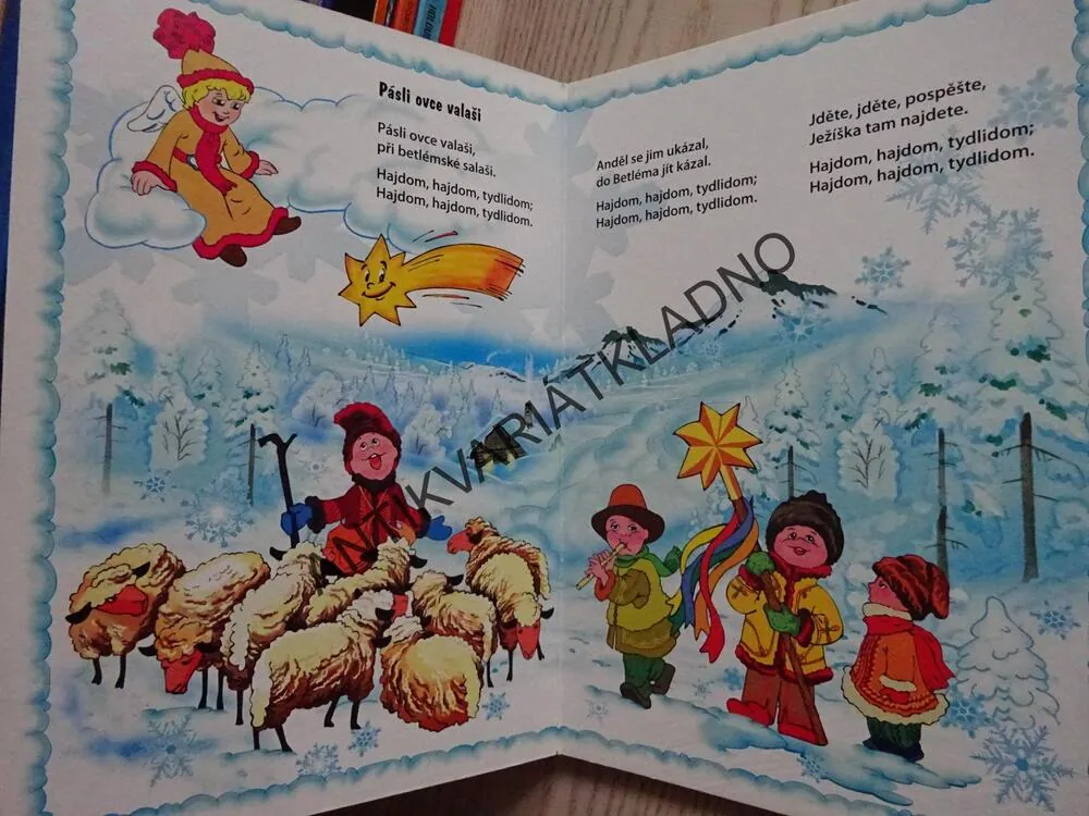 JEŽÍŠEK ZPÍVÁ VÁNOČNÍ KOLEDY, **an