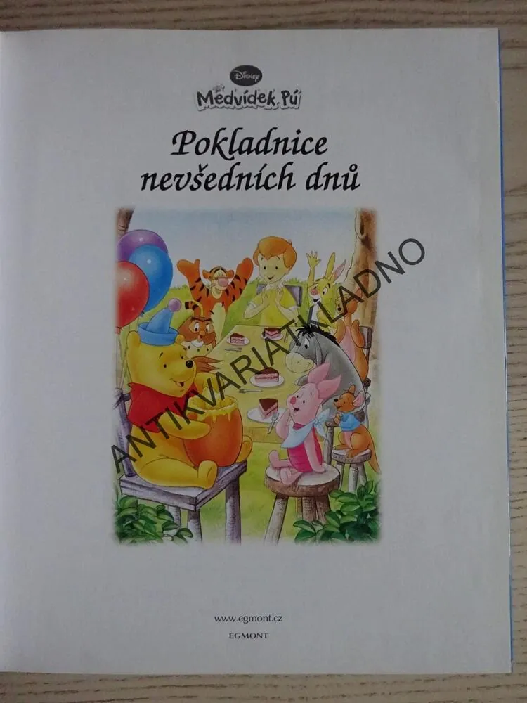 MEDVÍDEK PÚ, POKLADNICE NEVŠEDNÍCH DNŮ, WALT DISNEY, **an