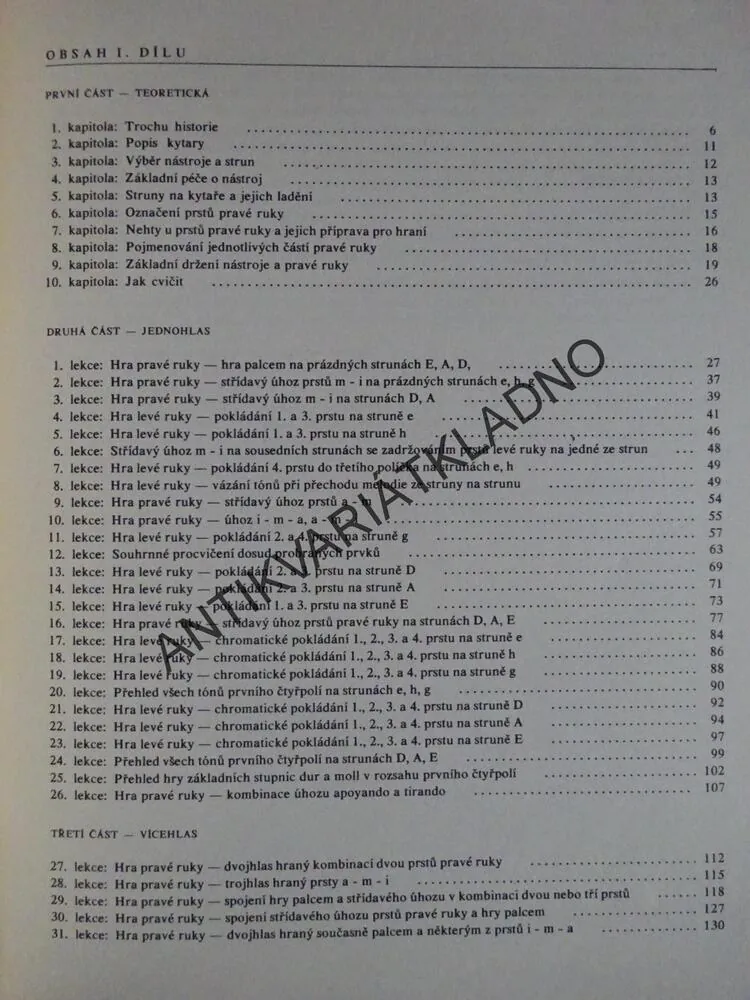 HRA NA KYTARU, 1. DÍL, JIŘÍ NEČEKAL, PETR MANDEL, **an