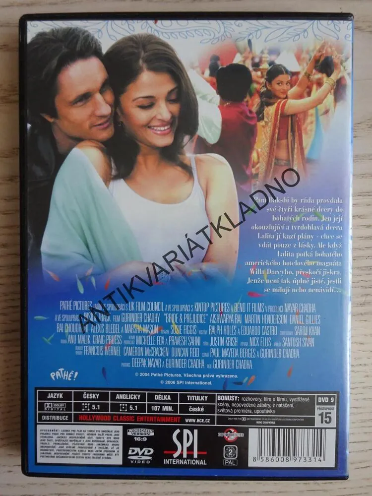 MOJE VELKÁ INDICKÁ SVATBA, DVD FILM
