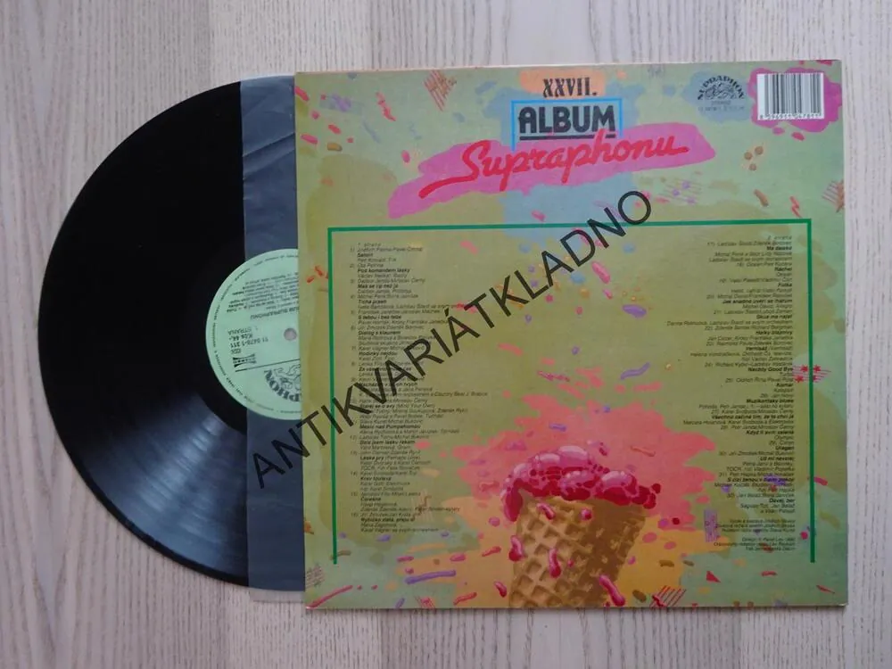 XXVII. ALBUM SUPRAPHONU, 27., KOTVALD, NECKÁŘ, ZAGOROVÁ, HEGEROVÁ, OCEÁN, AJ., LP