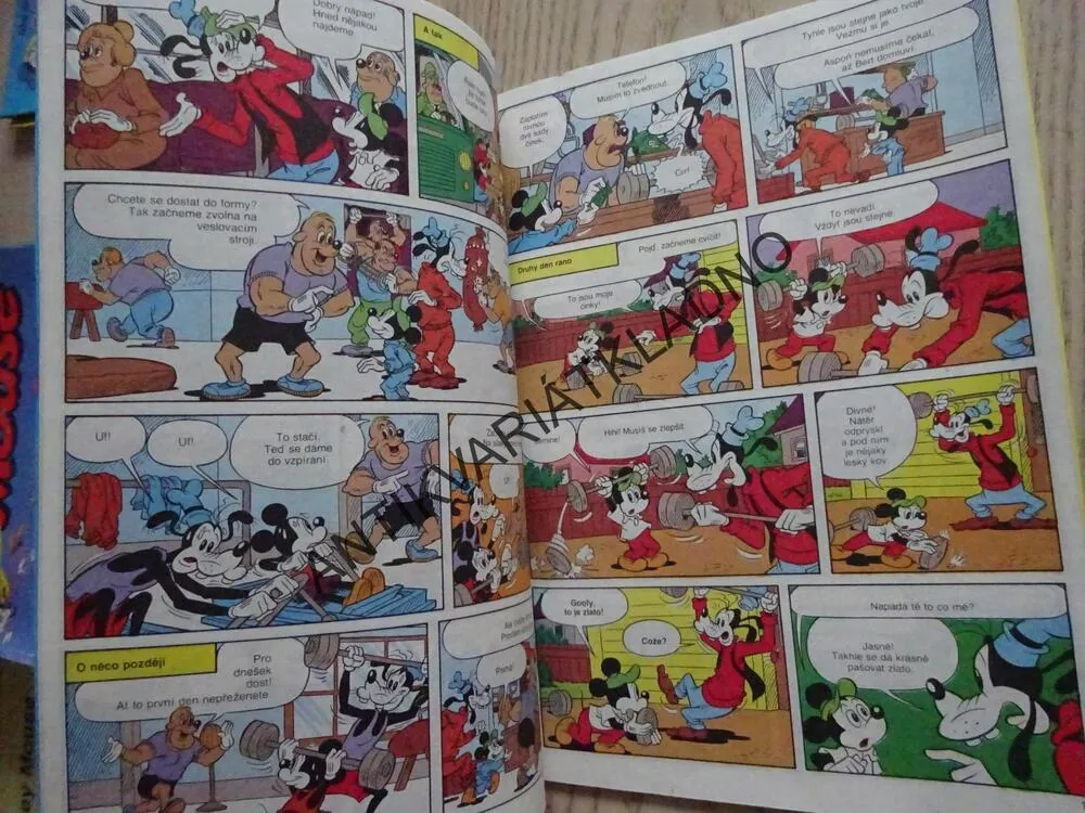 MICKEY MOUSE, KOMIKS, DISNEY, 11/1991
