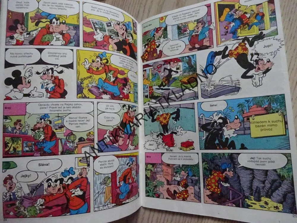 MICKEY MOUSE, KOMIKS, DISNEY, 1/1993