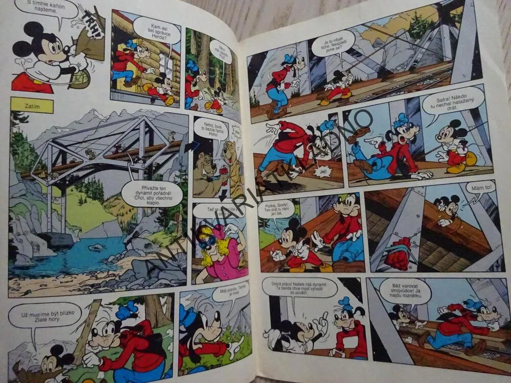 MICKEY MOUSE, KOMIKS, DISNEY, 12/1994