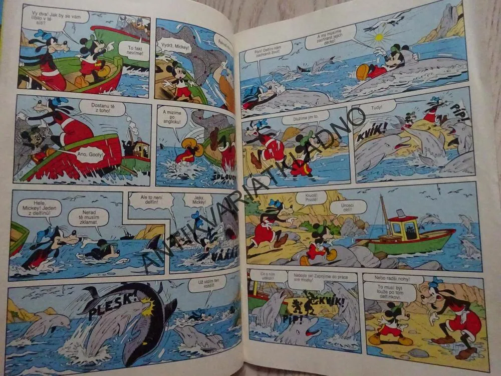 MICKEY MOUSE, KOMIKS, DISNEY, 13/1994