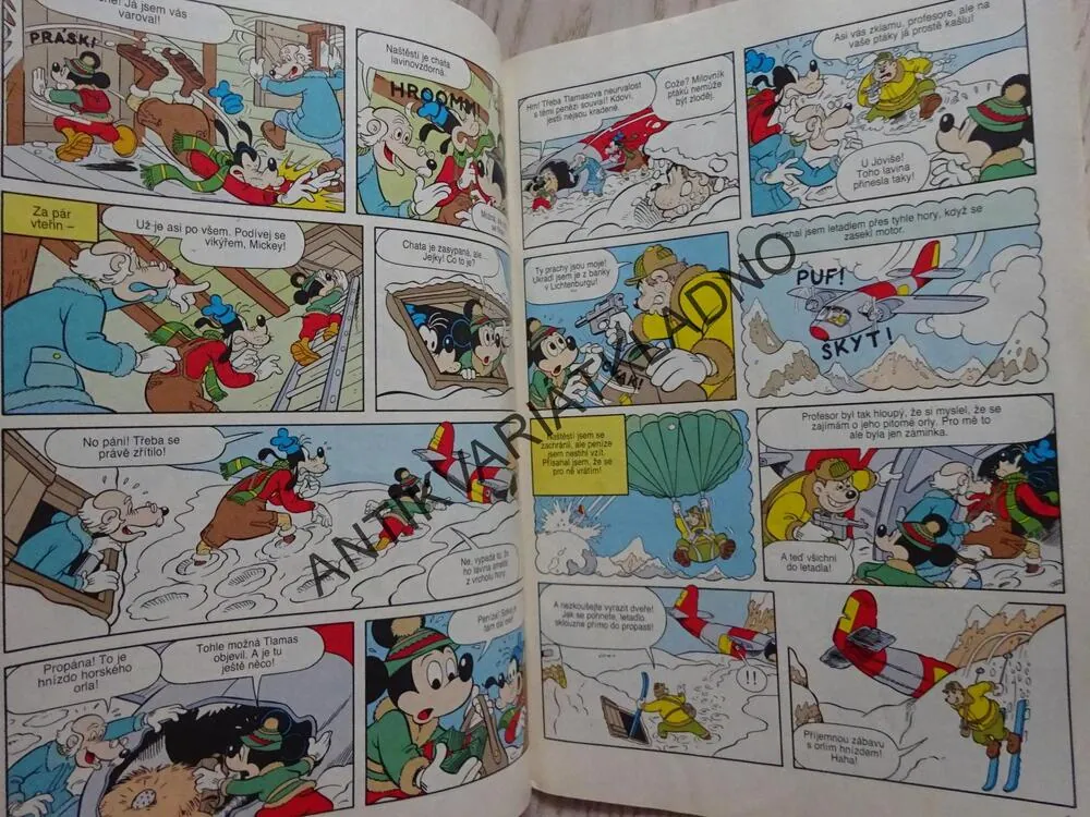 MICKEY MOUSE, KOMIKS, DISNEY, 25/1994