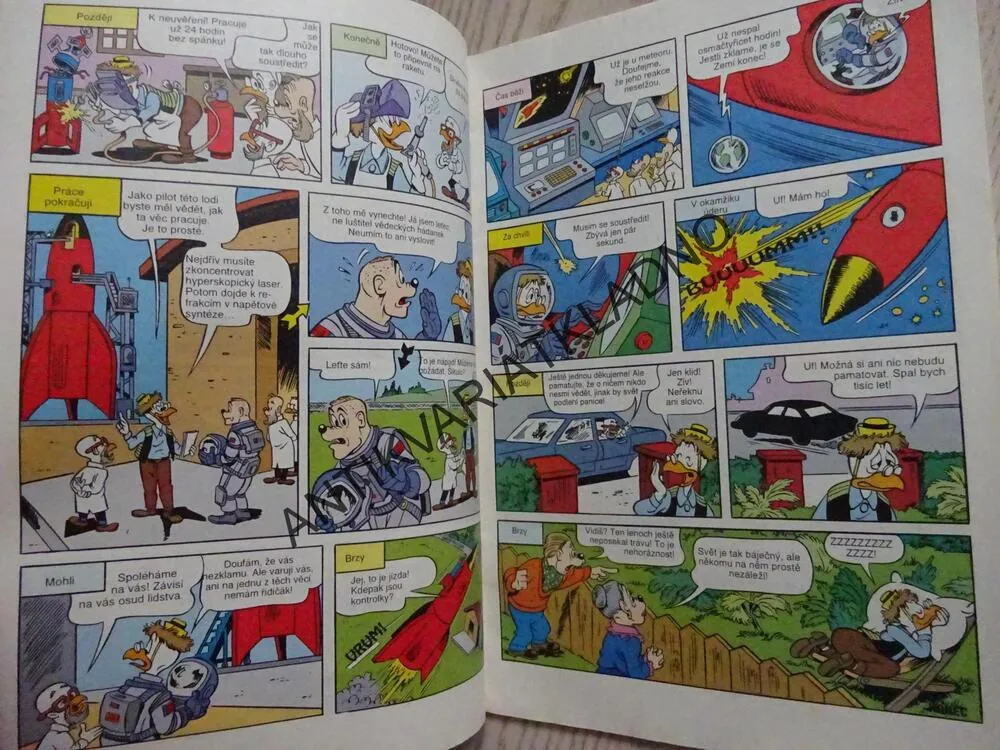 MICKEY MOUSE, KOMIKS, DISNEY, 19/1995