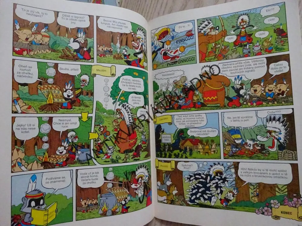 MICKEY MOUSE, KOMIKS, DISNEY, 21/1995, stav a 1 !! včetně přílohy