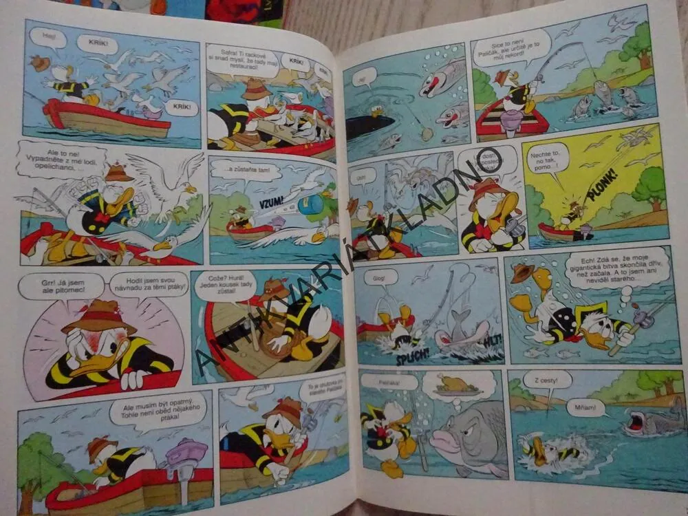KAČER DONALD, 8/96, komiks DISNEY