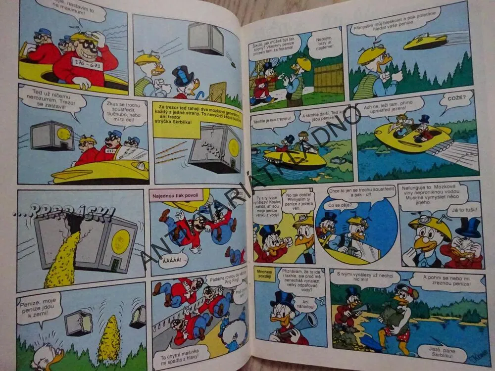 KAČER DONALD, 16/96, komiks DISNEY