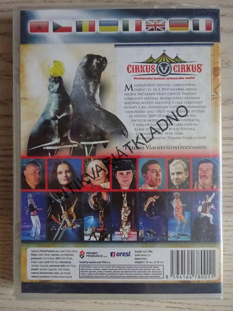 CIRKUS CIRKUS, DVD FILM