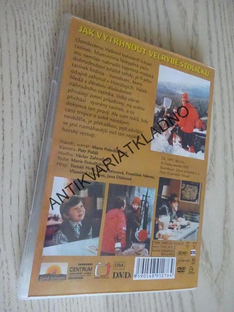 JAK VYTRHNOUT VELRYBĚ STOLIČKU, DVD FILM