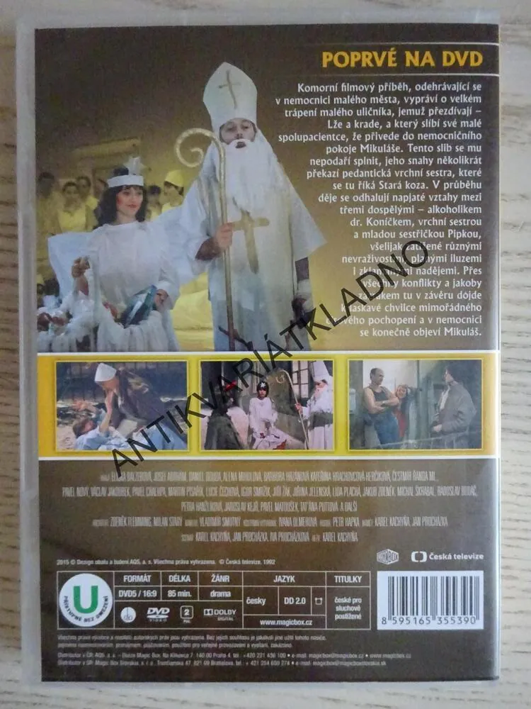 MĚSTEM CHODÍ MIKULÁŠ, DVD FILM ČR