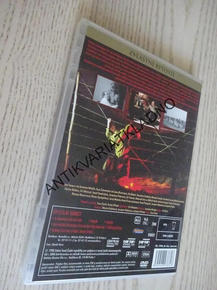 ZVLÁŠTNÍ BYTOSTI, DVD FILM ČR