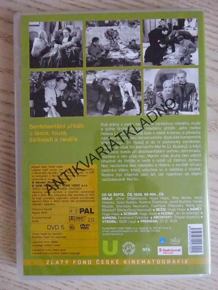 CO SE ŠEPTÁ, DVD FILM ČR