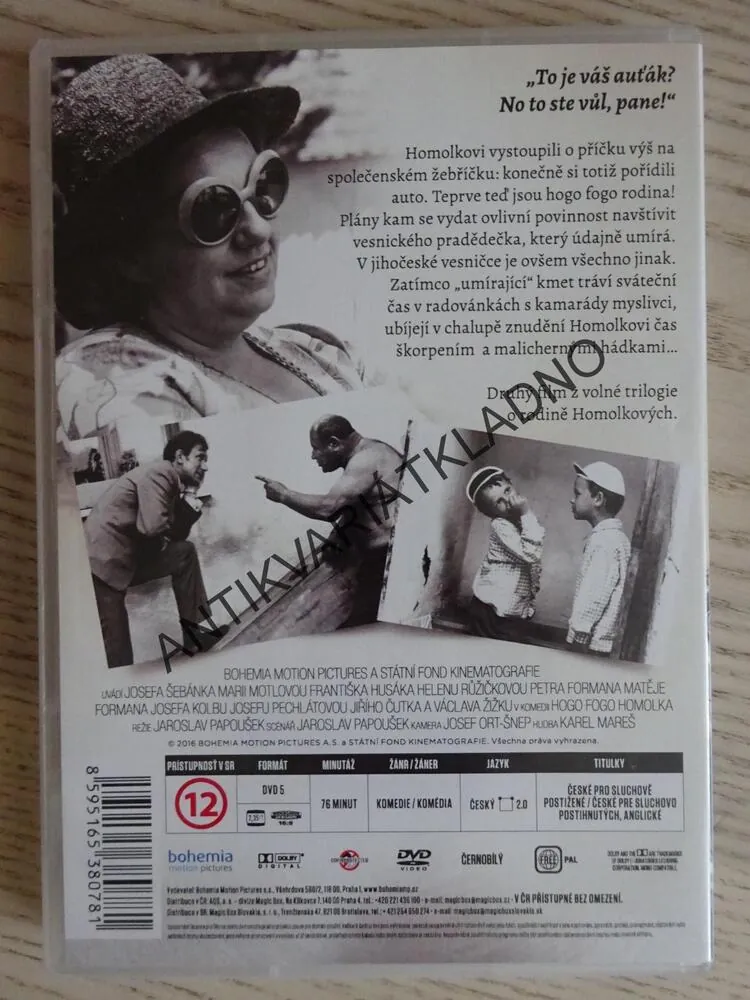 HOGO FOGO HOMOLKA, DVD FILM