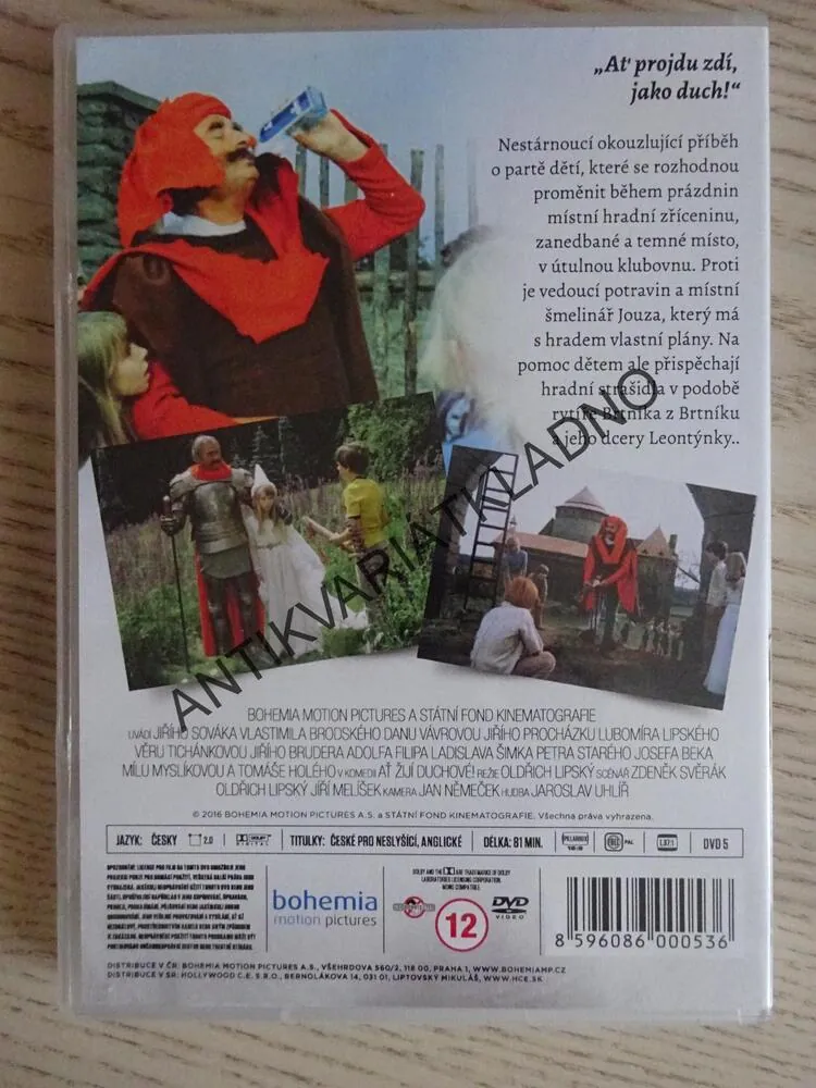 AŤ ŽIJÍ DUCHOVÉ!, DVD FILM 