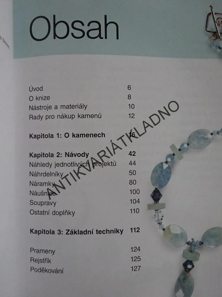 VÝROBA ŠPERKŮ Z POLODRAHOKAMŮ, KIM GOVEROVÁ, **an
