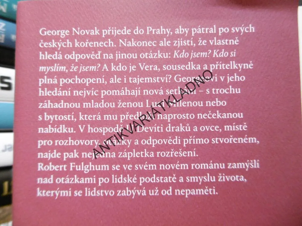 OPRAVÁŘ OSUDŮ, ROBERT FULGHUM