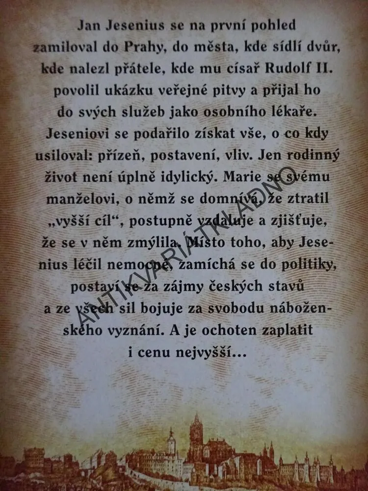 DOKTOR JESENIUS, JAROSLAVA ČERNÁ, **an