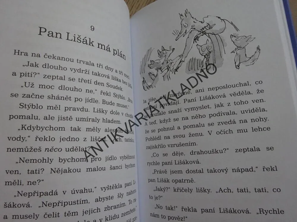 FANTASTICKÝ PAN LIŠÁK, ROALD DAHL, **an