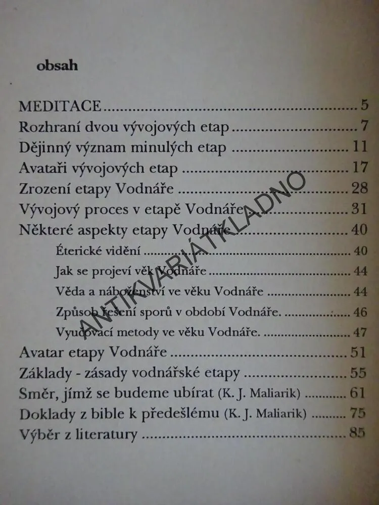 IDEA VODNÁŘSKÉHO VĚKU, OTMAR DOLEŽAL, RŮŽENA HERMANOVÁ, **an