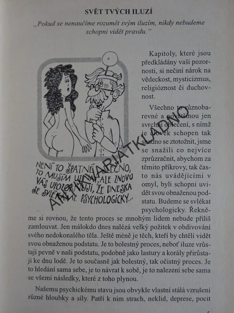 SVĚT TVÝCH ILUZÍ, VLADIMÍR SAVČENKO, **an