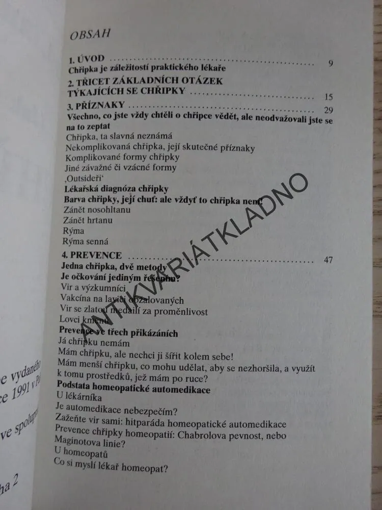 JAK SE LÉČÍ... CHŘIPKA, JEAN-CLAUDE HOUDRET, **an