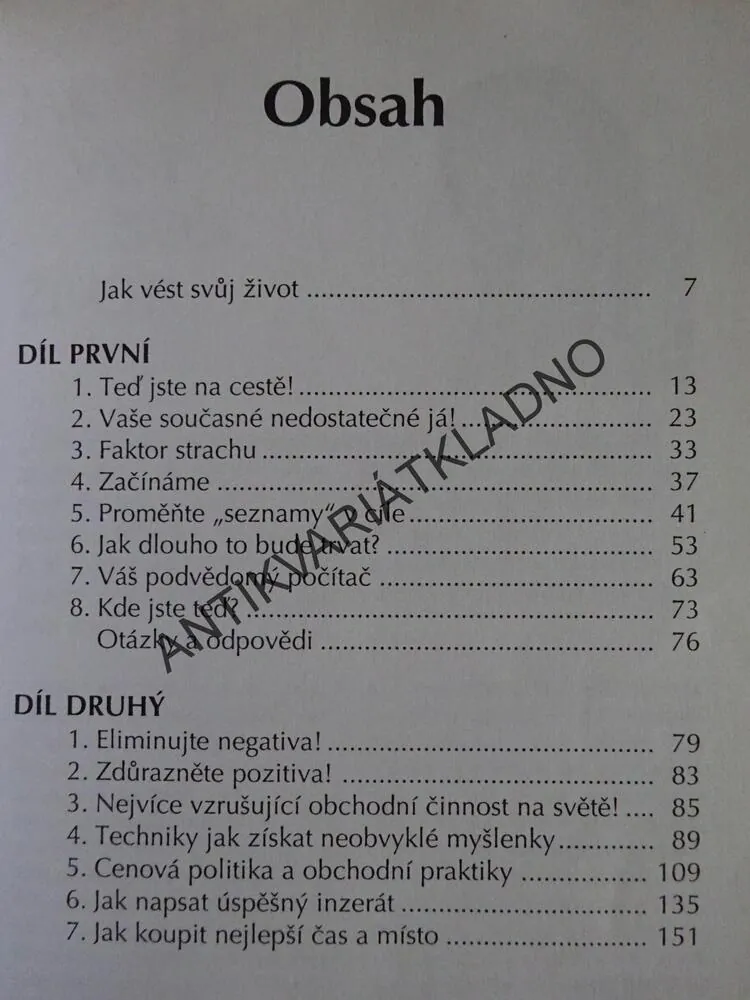 LENOCHOVA CESTA K BOHATSTVÍ, JOE KARBO, **an