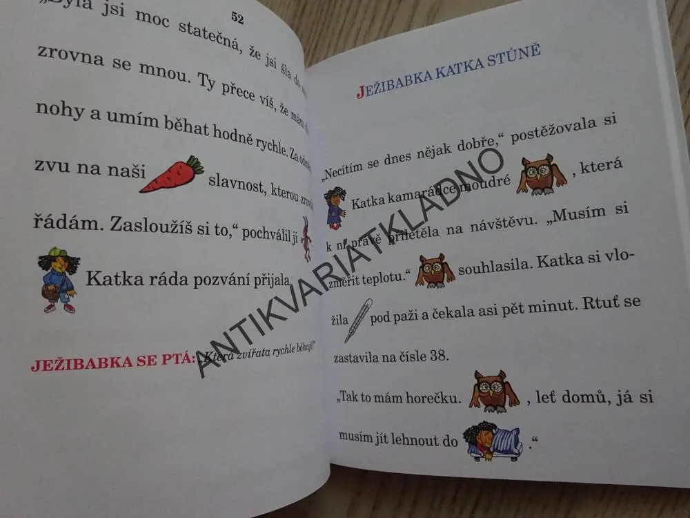 PRVNÍ OBRÁZKOVÉ ČTENÍ, HANA POREBSKÁ, ŠÁRKA MRVOVÁ, **an
