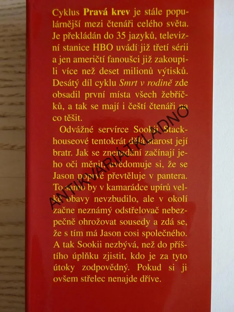 PRAVÁ KREV, DOČISTA MRTVÍ, CHARLAINE HARRIS, **an