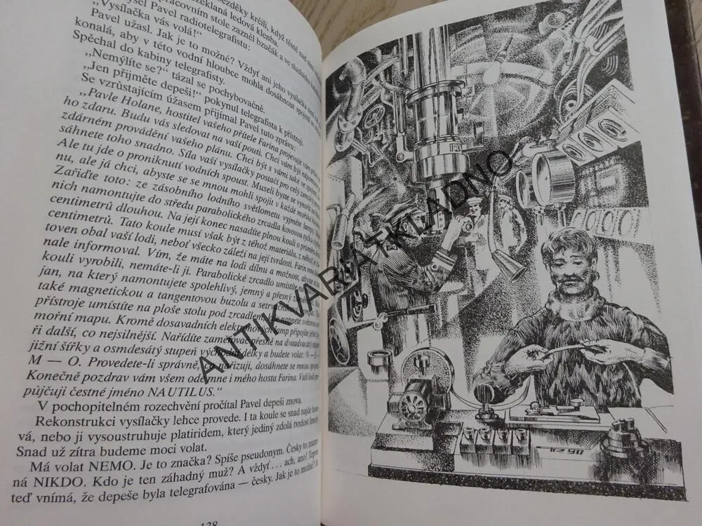 KAPITÁN NEMO, J. M. TROSKA, 1-3, **an