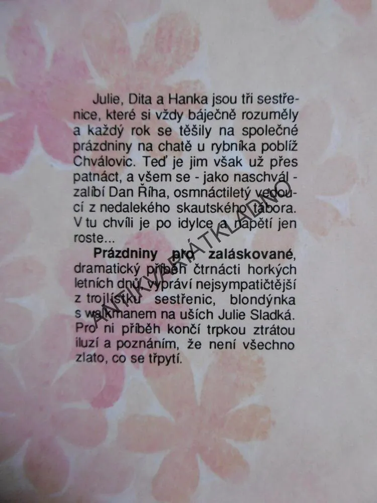 PRÁZDNINY PRO ZALÁSKOVANÉ, LENKA LANCZOVÁ