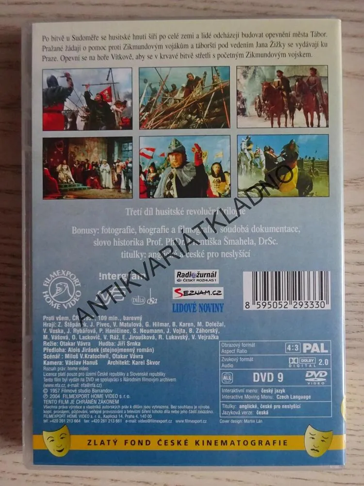 PROTI VŠEM, DVD FILM