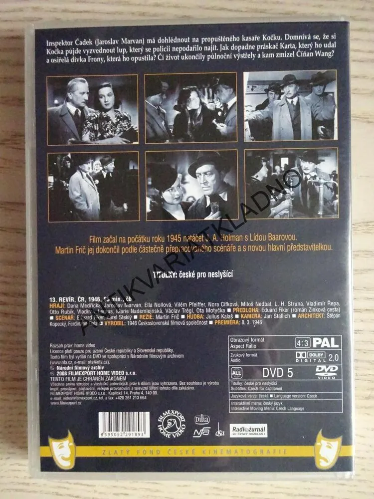 13. REVÍR, DVD FILM