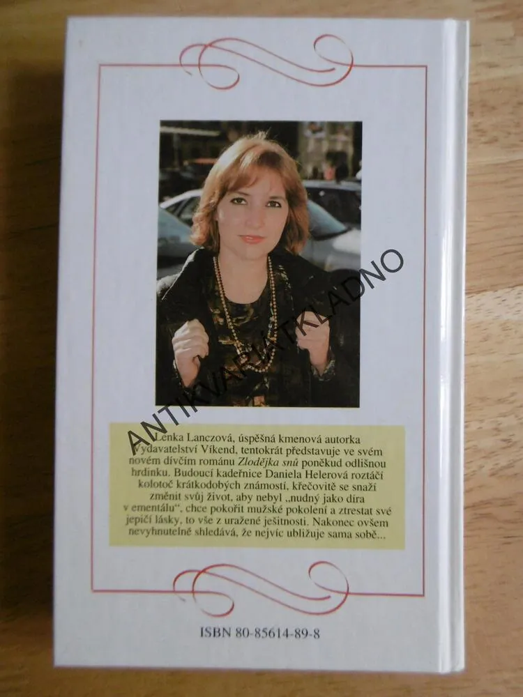 ZLODĚJKA SNŮ, LENKA LANCZOVÁ, **an