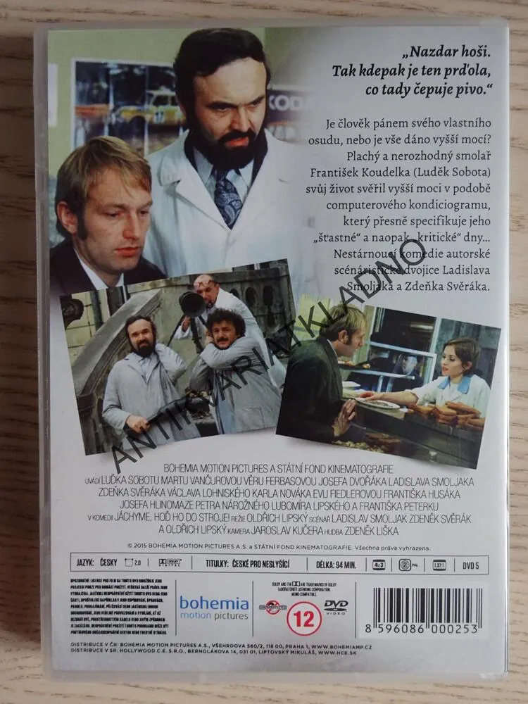 JÁCHYME, HOĎ HO DO STROJE!, DVD FILM ČR