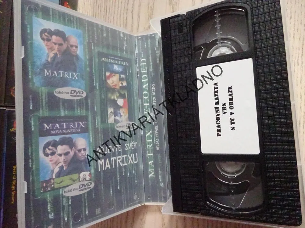 DRUHÁ ŘADA, VHS VIDEOKAZETA