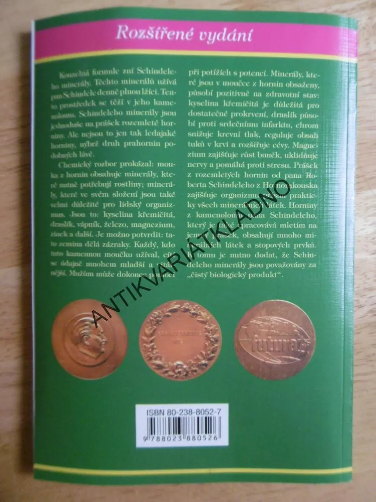 SCHINDELEHO MINERÁLY, SCHINDELE, **an