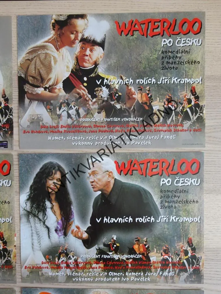WATERLOO PO ČESKU, FOTOSKA FILM ČT, LOBBY