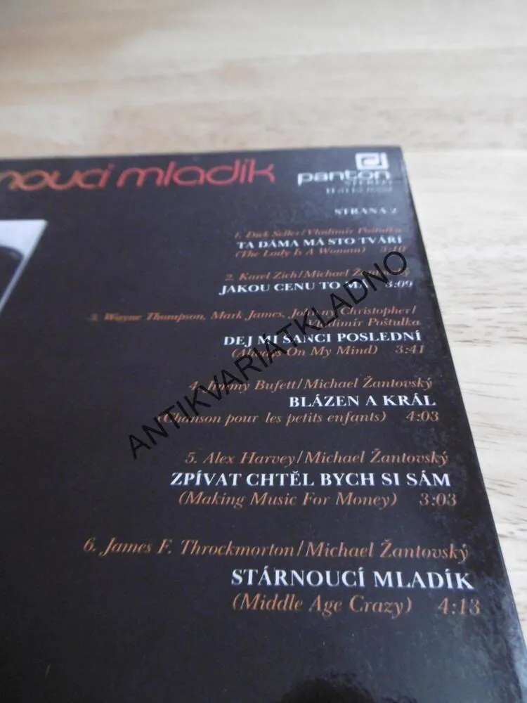 PAVEL BOBEK, STÁRNOUCÍ MLADÍK