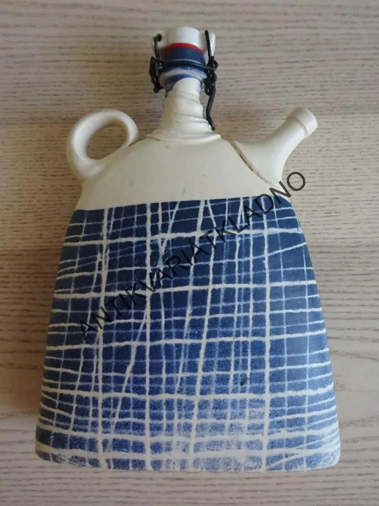 STARÝ DŽBÁN - PORCELÁNOVÝ- KERAMICKÝ, KARAFA, SE ZÁTKOU