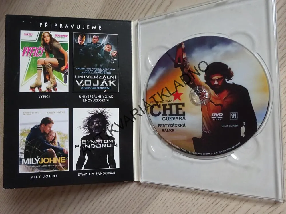 CHE GUEVARA, PARTYZÁNSKÁ VÁLKA, DVD FILM