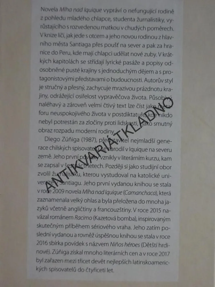 MLHA NAD IQUIQUE, DIEGO ZÚNIGA, **an