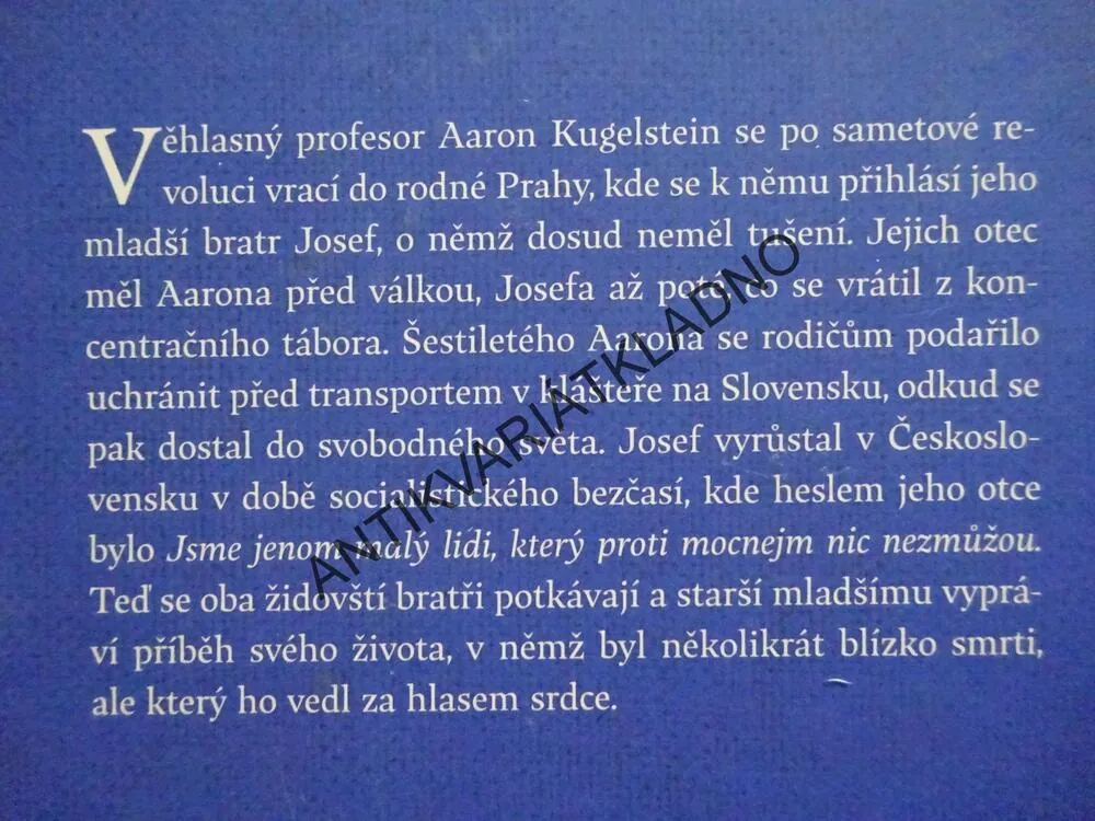 SHALOM, MÁ LÁSKO, JAN ŽÁČEK, **an