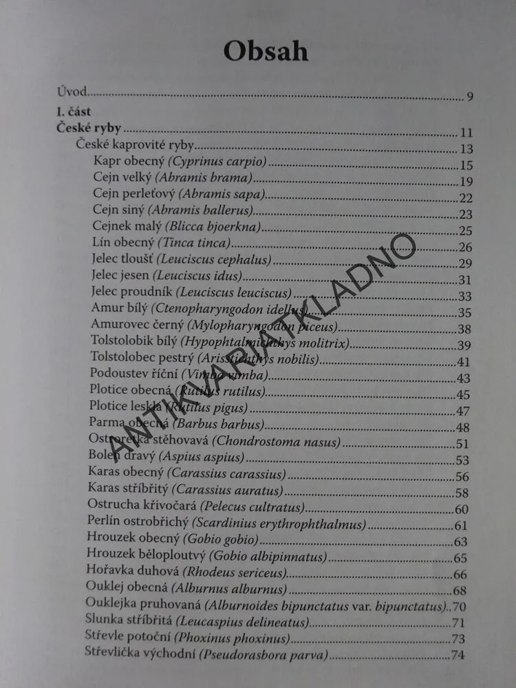 PŘÍRUČKA PRO RYBÁŘE, RYBÁŘSTVÍ, VOJTĚCH SLÁMA, RYBA, RYBY, **an