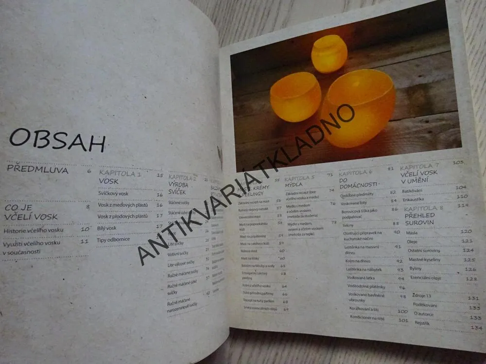 VČELÍ VOSK, PETRA AHNERTOVÁ, **an