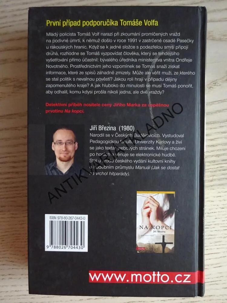 PROMLČENÍ, JIŘÍ BŘEZINA, **an