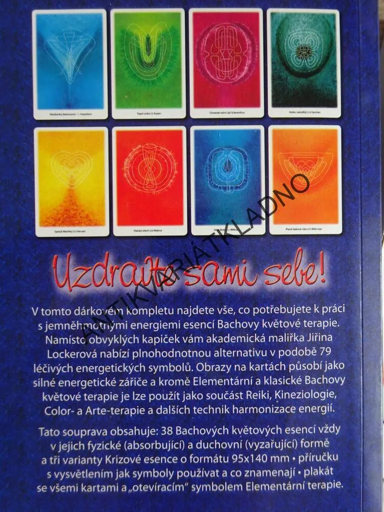 BACHOVA KVĚTOVÁ TERAPIE, O SYMBOLECH, JIŘINA LOCKEROVÁ
